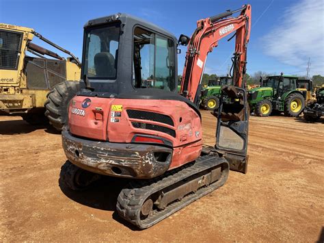 2016 kubota kx040-4 mini excavator|kubota mini excavator size chart.